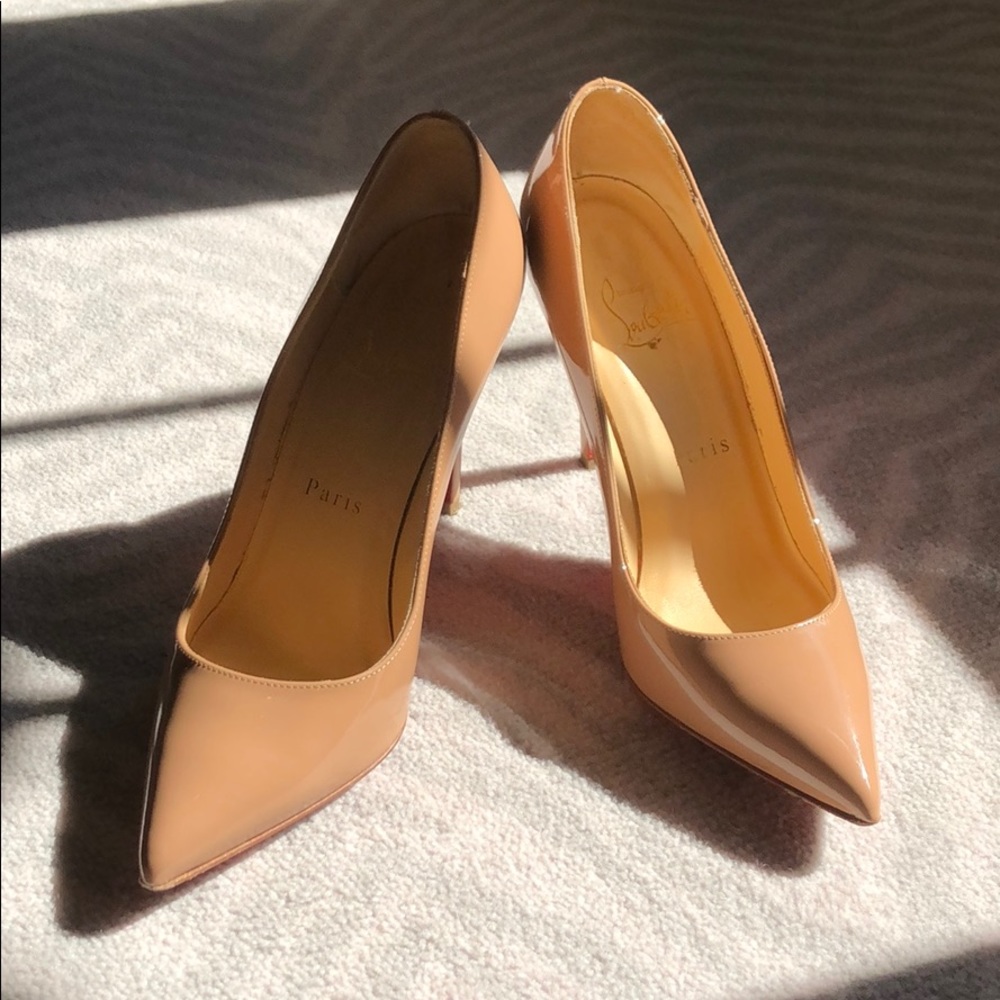 Christian Louboutin Piagelle Foilles Pumps
